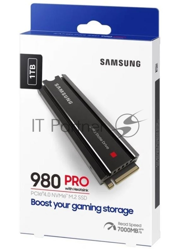 Накопитель SSD Samsung 1TB M.2 980 PRO PCIe Gen 4.0 x4, NVMe (MZ-V8P1T0C)
