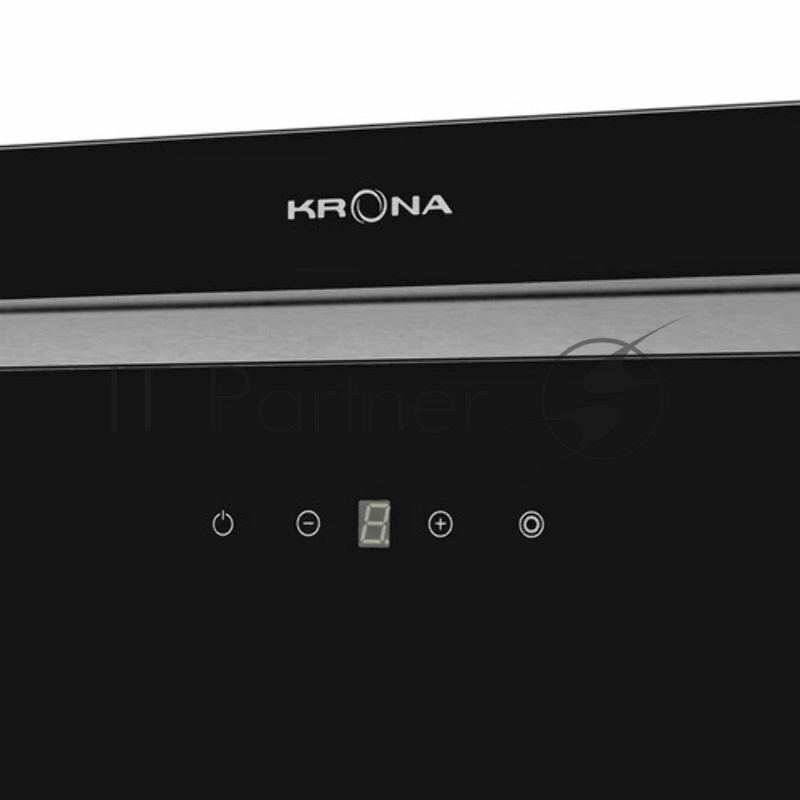 Вытяжка кухонная KRONA SELINA 600 GLASS BLACK S