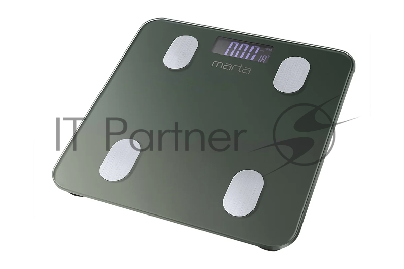 Весы напольные MARTA MT-1607 темный хризолит