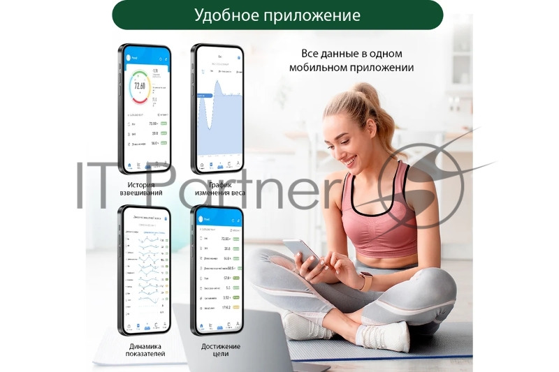 Весы напольные MARTA MT-1607 темный хризолит