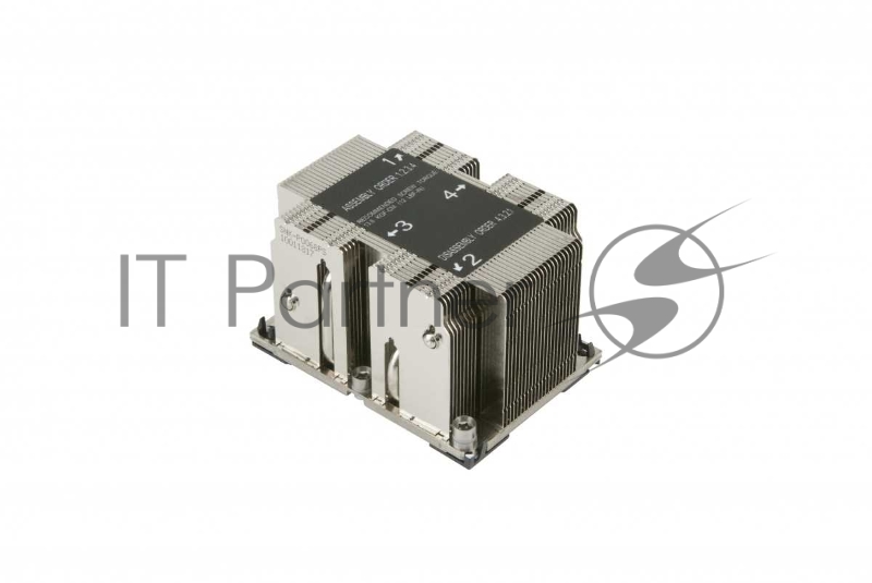 Радиатор Supermicro SNK-P0068PS 2U Passive CPU HS for X11 Purley, Narrow Retention Mechanism