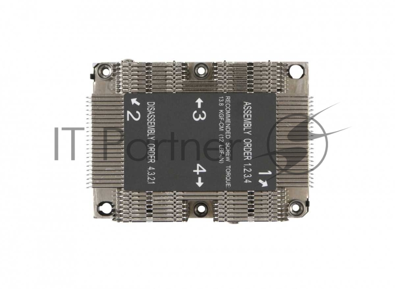 Радиатор Supermicro SNK-P0068PS 2U Passive CPU HS for X11 Purley, Narrow Retention Mechanism