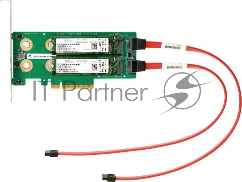 Комплект расширения HPE 878783-B21 Universal SATA HHHL 3Y Wty M.2 Kit