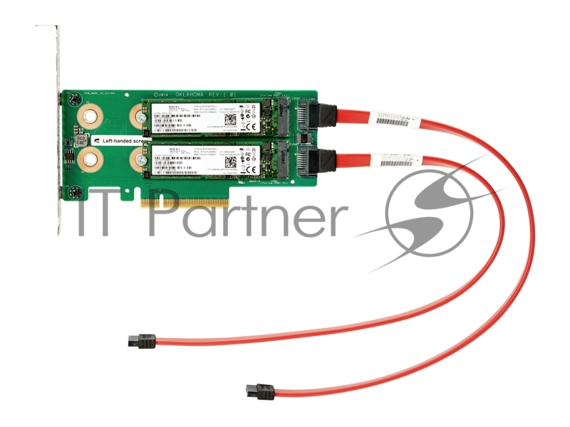 Комплект расширения HPE 878783-B21 Universal SATA HHHL 3Y Wty M.2 Kit