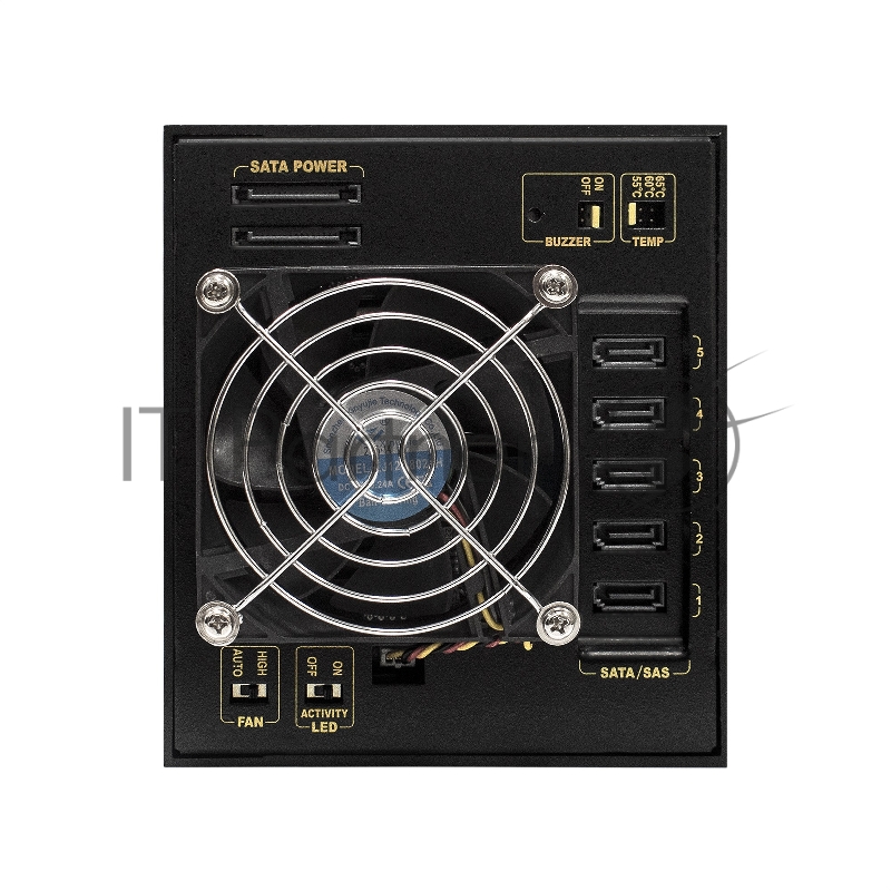 Корзина для HDD ExeGate EX289284RUS HS535-12G (универсальная, на 5*3,5 SATA3/12G SAS HDD, занимает 3*5,25 отсека)