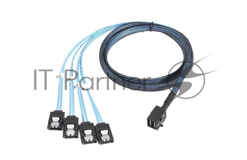 Кабель CBL-SFF8643-SATASB-10M, 1 metre cable, SFF8643 to X4 SATA