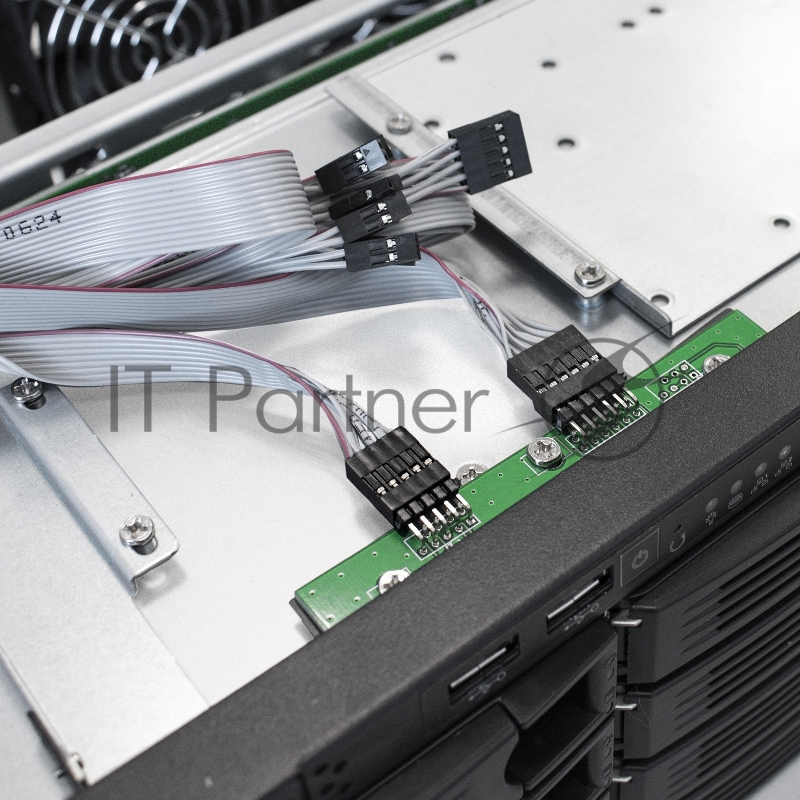 Серверный корпус ExeGate Pro EX281301RUS 3U660-HS16 <RM 19, высота 3U, глубина 660, БП 2U-700ADS,16xHotSwap, USB>