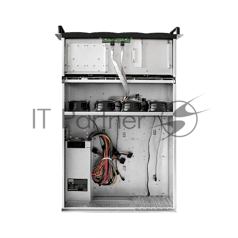 Серверный корпус ExeGate Pro EX281301RUS 3U660-HS16 <RM 19, высота 3U, глубина 660, БП 2U-700ADS,16xHotSwap, USB>