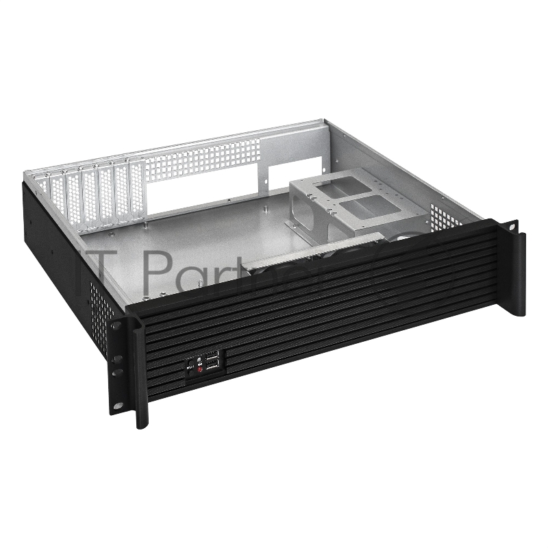 Серверный корпус ExeGate Pro 2U350-01 <RM 19, высота 2U, глубина 350, без БП, USB>