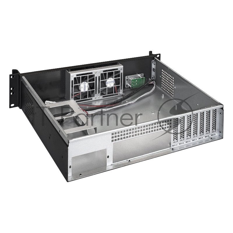 Серверный корпус ExeGate Pro 2U350-01 <RM 19, высота 2U, глубина 350, без БП, USB>