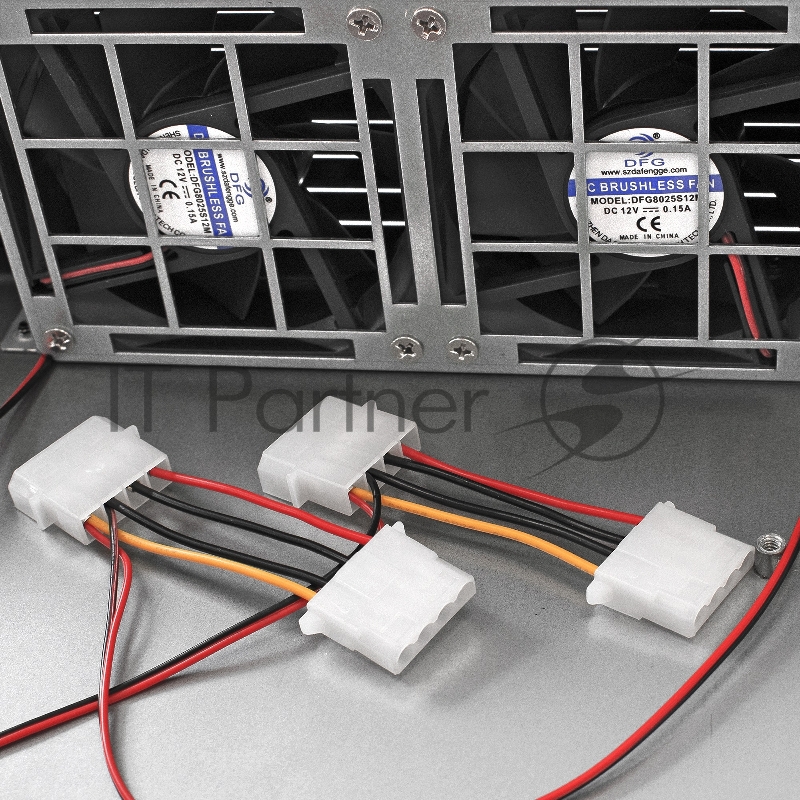 Серверный корпус ExeGate Pro 2U350-01 <RM 19, высота 2U, глубина 350, БП 1U-300DS, USB>