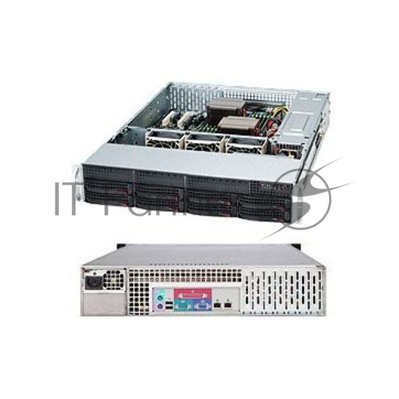 Корпус Supermicro CSE-825TQ-563LPB