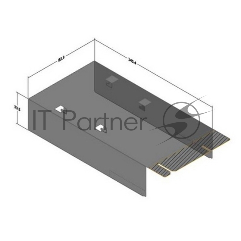 Корпус Supermicro SC113/SC116/SC815/SC515, DP X11DDW Mylar air shroud
