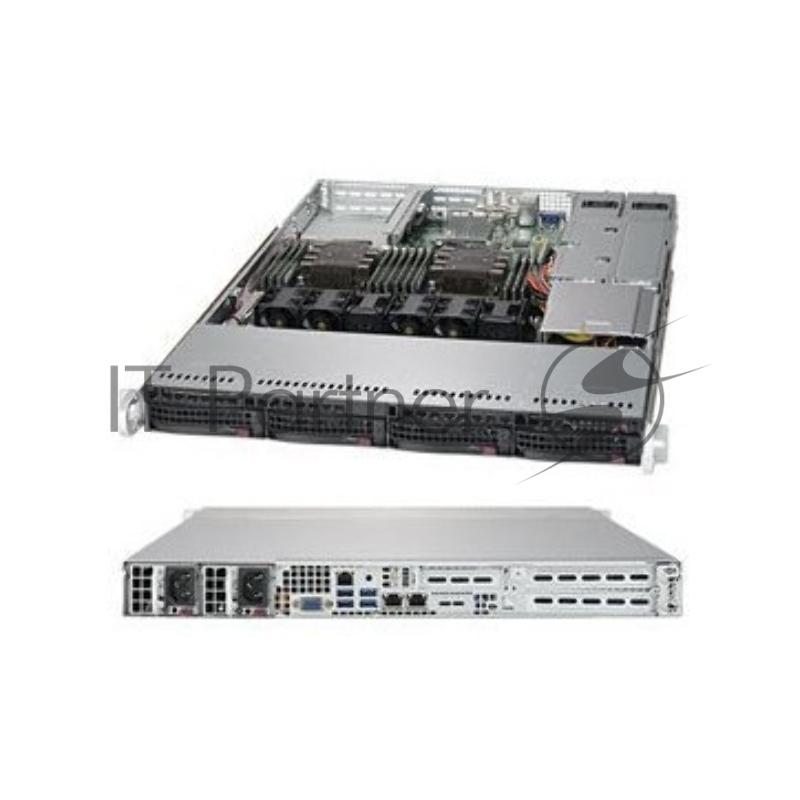 Корпус Supermicro CSE-815TQC-R706CB 1U 750W