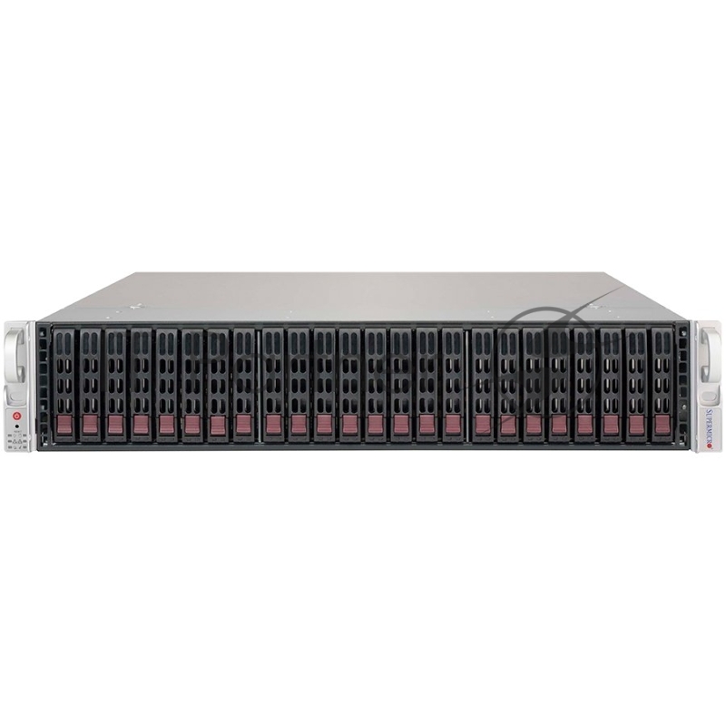 Корпус SuperMicro CSE-216BE1C-R609JBOD 2U 24 DriveJBOD w/SingleExpander,Redundant600W PS