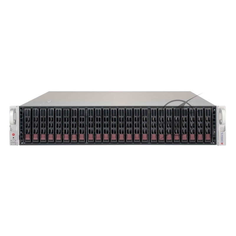 Корпус SuperMicro CSE-216BE2C-R609JBOD 2U Storage JBOD Chassis with capacity 24 x 2.5 hot-swappable HDDs bays, Dual Expander Backplane Boards support SAS3/2 HDDs with 12Gb/s throughput