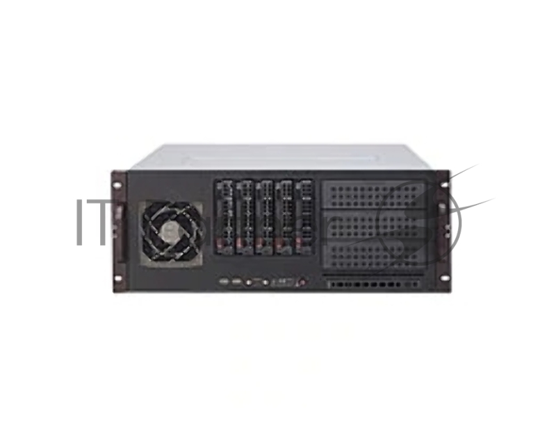 Корпус Supermicro server chassis CSE-842XTQC-R804B, 4U rackmount chassis, Dual and Single Intel and AMD processors, 5 x 3.5 hot-swap SAS/SATA, 3 x standard 5.25 drive bay, 800W RPSU