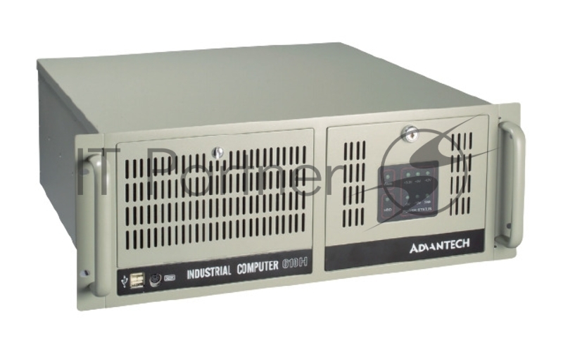 Корпус IPC-610BP-00HD 4U 15-Slot Rack-mount Chassis, w/o backplane, 2x 12cm/ 82 CFM ball-bearing system fans, w/o PSU Advantech