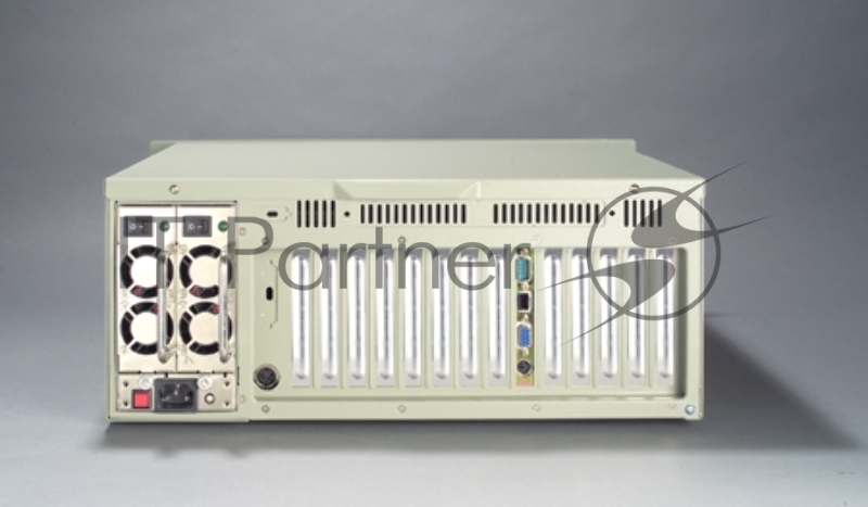 Корпус IPC-610BP-00HD 4U 15-Slot Rack-mount Chassis, w/o backplane, 2x 12cm/ 82 CFM ball-bearing system fans, w/o PSU Advantech