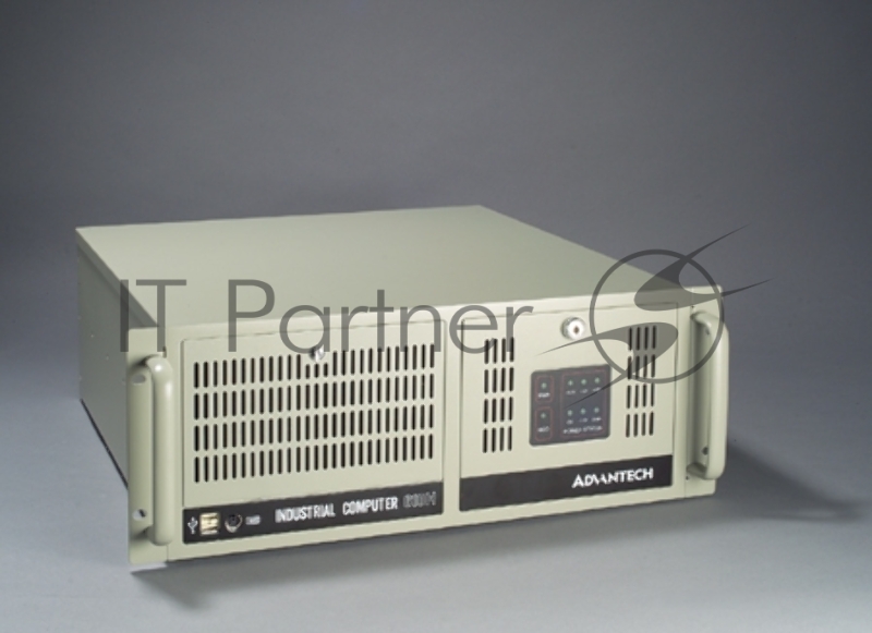 Корпус IPC-610BP-00HD 4U 15-Slot Rack-mount Chassis, w/o backplane, 2x 12cm/ 82 CFM ball-bearing system fans, w/o PSU Advantech