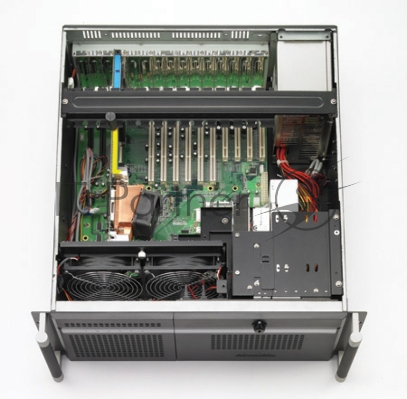 Корпус 4U Advantech ACP-4010MB-00C Rackmount Chassis, ATX, Отсеки: 3*5.12 + 2*3.5, 7xFullHeight ExpSlots, 1x120mm fan, Размер (ШВГ): 482x177x479mm, w/o PSU