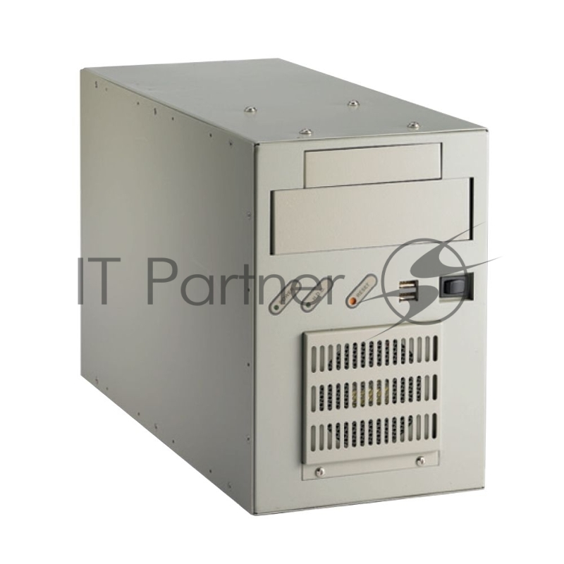 Корпус Advantech IPC-6606BP-00D Desktop/Wallmount Chassis, PICMG 1.0/1.3, Drive bays: 1*5.25 + 1*3.5, 6xFullSize ExpSlot, 1x90mm fan, w/o PSU, Dim(WHD): 174x254x396mm