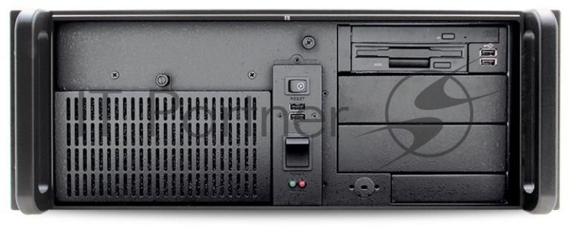 Серверный корпус 4U ATX(SSI SEB) w/o PSU, 3*5.25, 1+2*3.5, 2x90mm front, optional 2x60mm back, black, 500mm, (SLR-20R / SLR-26R) optional