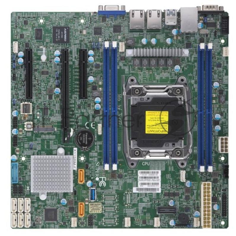 Материнская плата Supermicro MBD-X11SRM-F-O C422 S2066 MATX