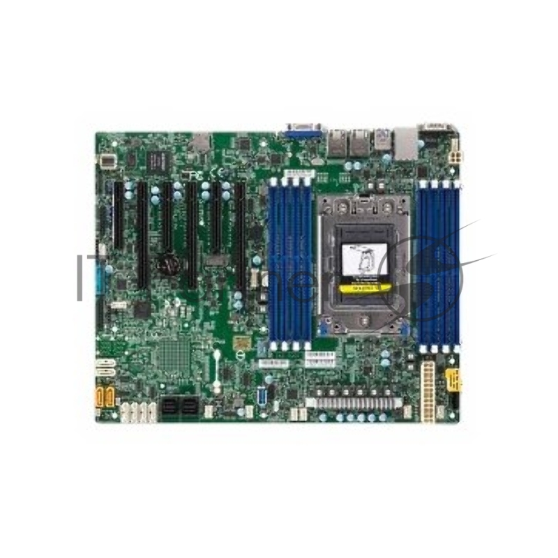 Материнская плата SuperMicro MBD-H11SSL-i-O Single AMD EPYC™ 7000-Series/Up to 1TB Registered ECC/3 PCI-E 3.0 x16,3 PCI-E 3.0 x8/16 SATA3, 1 M.2/Dual LAN Ports/IPMI