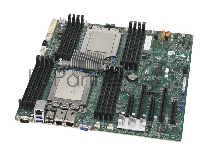 Материнская плата SuperMicro MBD-H11DSi-NT-O Single AMD EPYC™ 7000-Series/Up to 2TB Registered ECC/2 PCI-E 3.0 x16,3 PCI-E 3.0 x8/10 SATA3, 1 M.2, 2 SATA DOM/2x 10GBase-T/IPMI