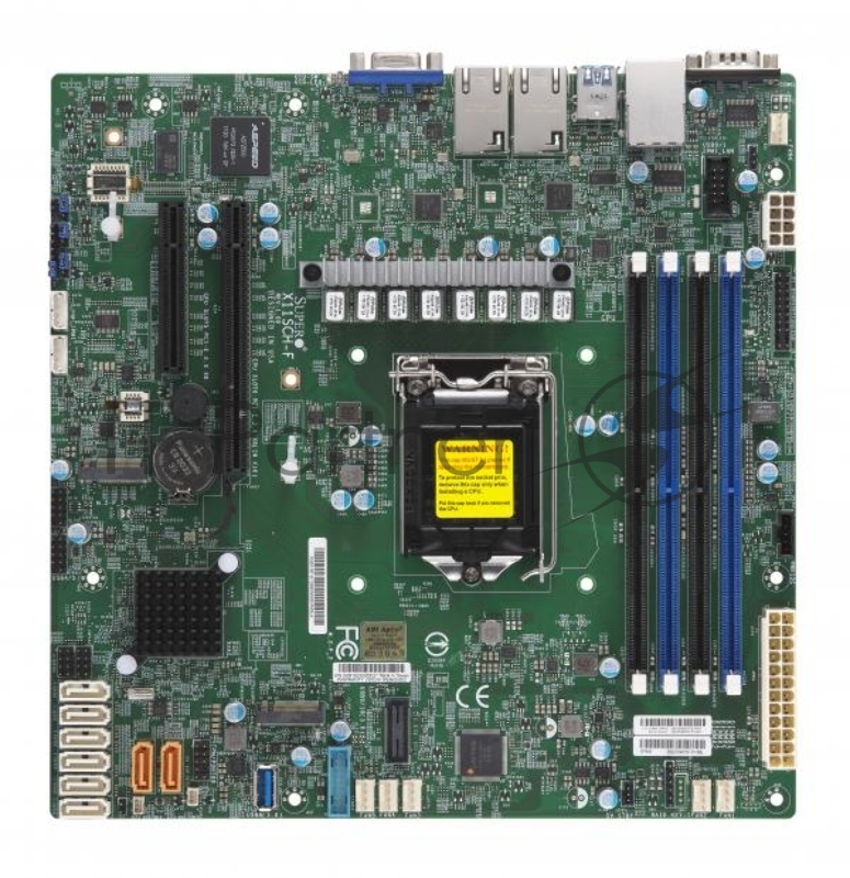 Материнская Плата SuperMicro MBD-X11SCH-F-O Soc-1151 iC246 mATX 4xDDR4 8xSATA3 SATA RAID i210 2хGgbEth Ret