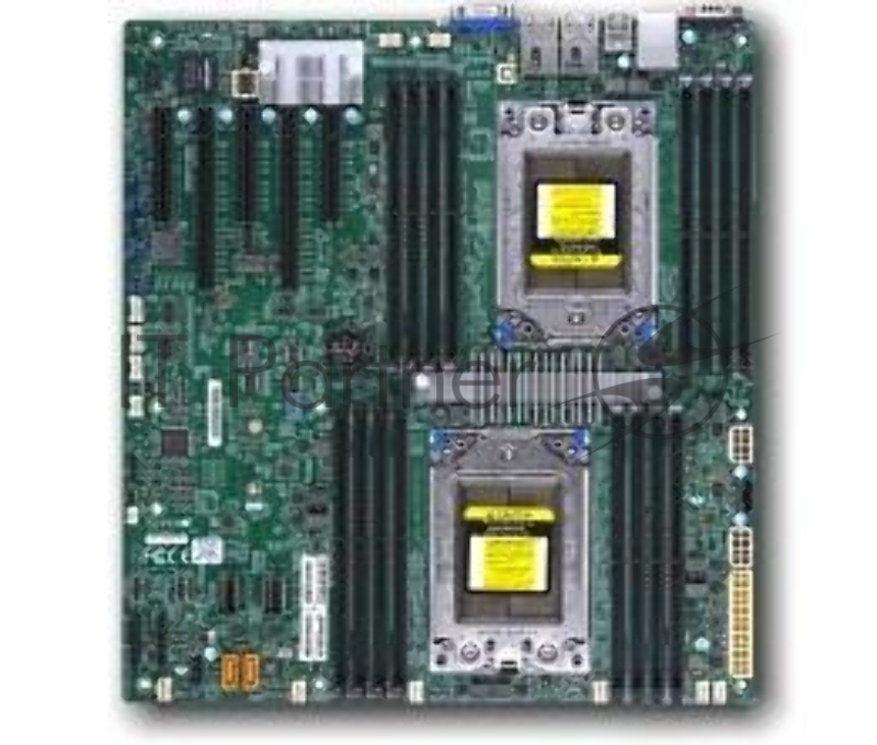 Материнская плата SuperMicro MBD-H11DSi-O, Dual AMD EPYC 7000-Series Processors, 16 DIMM sockets, 10 SATA3, 1 M.2, 2 SATA DOM, Dual Gigabit Ethernet LAN Ports