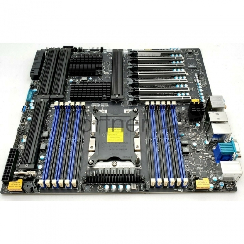 Материнская плата SuperMicro MBD-X11SPA-T-B 2nd Gen Intel® Xeon® Scalable Processors and Intel® Xeon® Scalable Processors, Intel® Xeon® W-32xx Processor, Single Socket LGA-3647 (Socket P) supported, CPU TDP supports 205W TDP, Intel® C621,