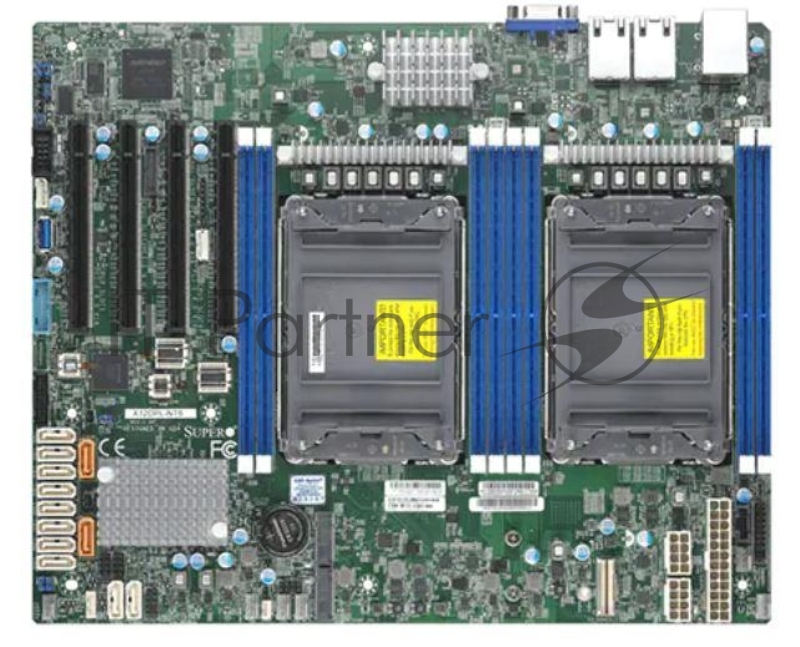 Материнская плата Supermicro MBD-X12DPL-NT6-O X12DPL-NT ICX mainstream DP MB with Intel X550, AST2600