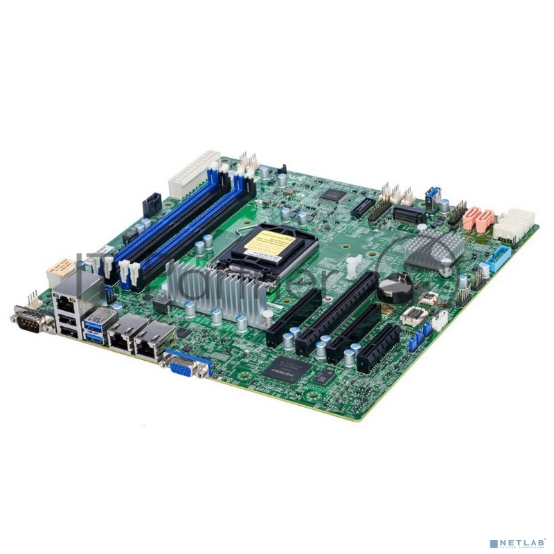 Материнская плата MBD-X12STL-F-B Intel® Xeon® E-2300 Processor, 10th Generation Intel® Pentium® Processor, Single Socket LGA-1200 (Socket H5) supported,CPU supports Up to 95W TDP,Intel® C252,Up to 128GB Unbuffered ECC UDIMM,DDR4-3200MHz, in 4 DIMM s
