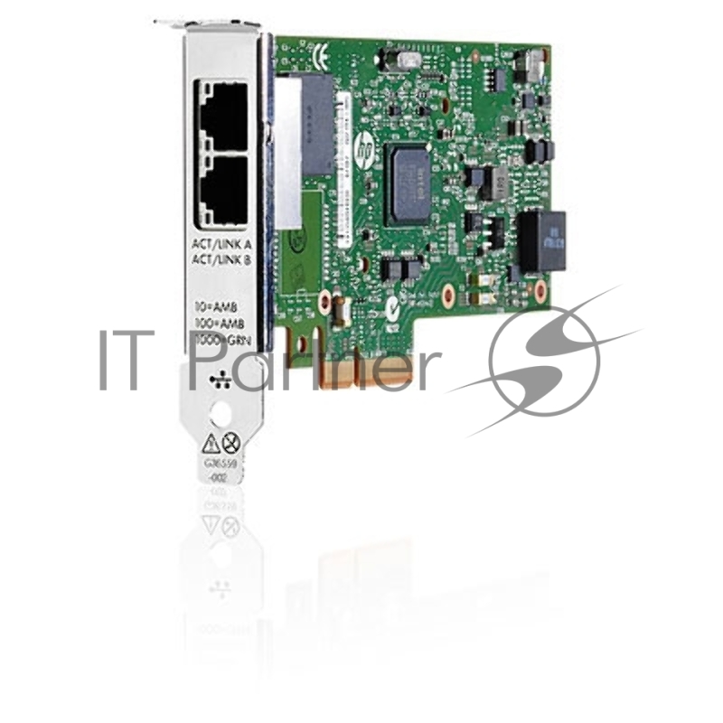 Адаптер HPE Ethernet 1Gb 2P 361T (652497-B21)