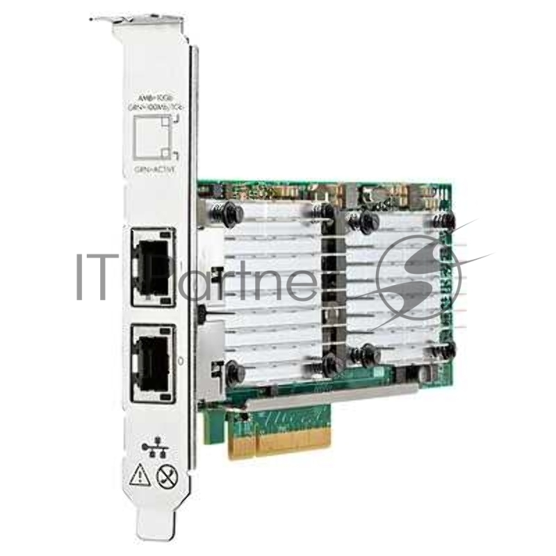 Сетевой адаптер HP Ethernet Adapter, 530T, 2x10Gb, PCIe(2.0), Broadcom, for Gen8