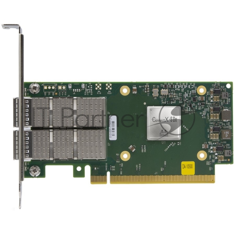 Сетевая карта MELLANOX ConnectX-6 Dx EN adapter card, 100GbE, Dual-port QSFP56, PCIe 4.0 x16, No Crypto, Tall Bracket