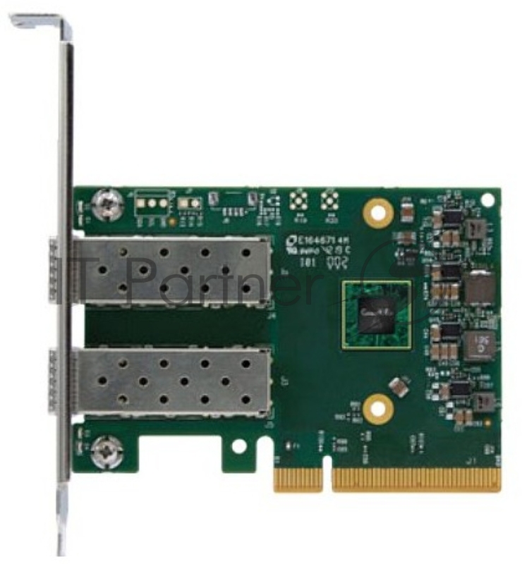 Сетевая карта ConnectX®-6 Lx EN adapter card, 25GbE, Dual-port SFP28, PCIe 4.0 x8, No Crypto, Tall Bracket