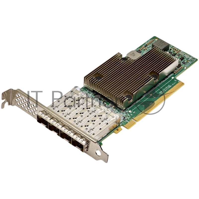 Сетевая карта NetXtreme P425G (BCM957504-P425G) SGL 4x25GbE (25/10GbE), PCIe 4.0 x16, SFP28, BCM57504, NIC Adapter