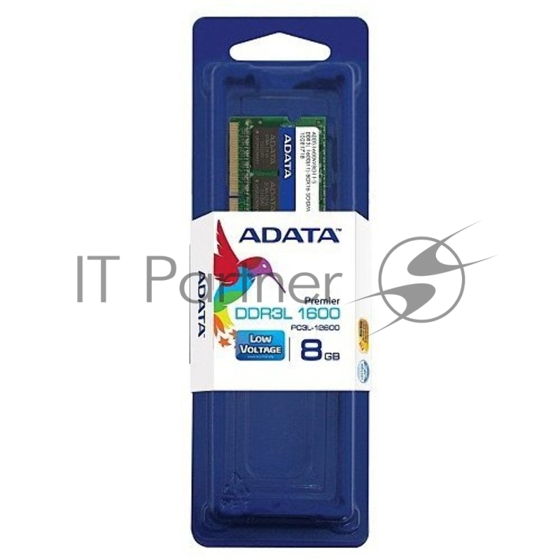 Память 8GB DDR3L SO DIMM 1600 512x8, Low voltage