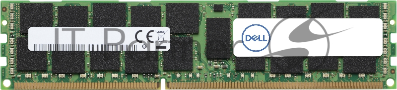 Модуль памяти DELL 64GB (1x64GB) RDIMM Dual Rank 2933MHz - Kit for 14G servers (analog 370-AEQG)