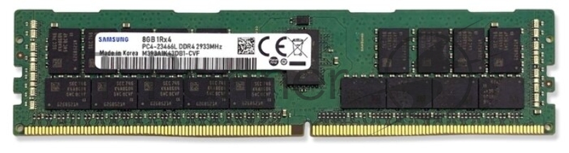Модуль памяти Samsung DDR4 8GB RDIMM (PC4-23400) 2933MHz ECC Reg 1.2V (M393A1K43DB1-CVF)