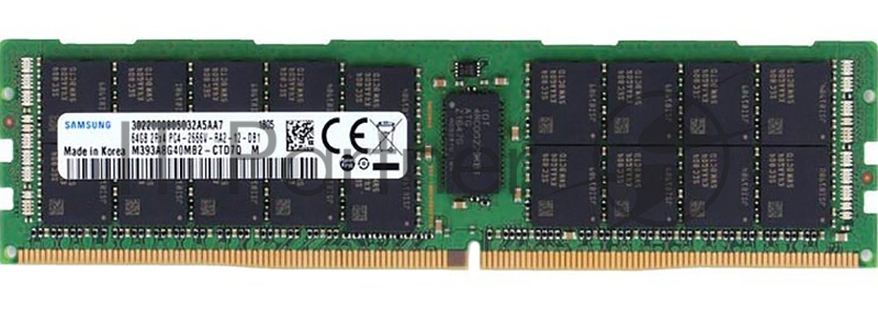 Модуль памяти 64GB Samsung DDR4 M393A8G40BB4-CWEBY 3200MHz DIMM 4Rx4 Registred ECC