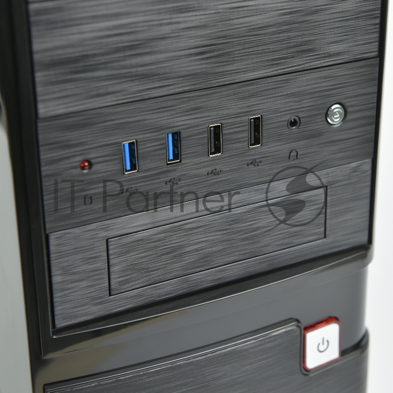 Корпус системного блока вычислительной машины, модель ABR Office micro F3 с блоком питания ATX500W