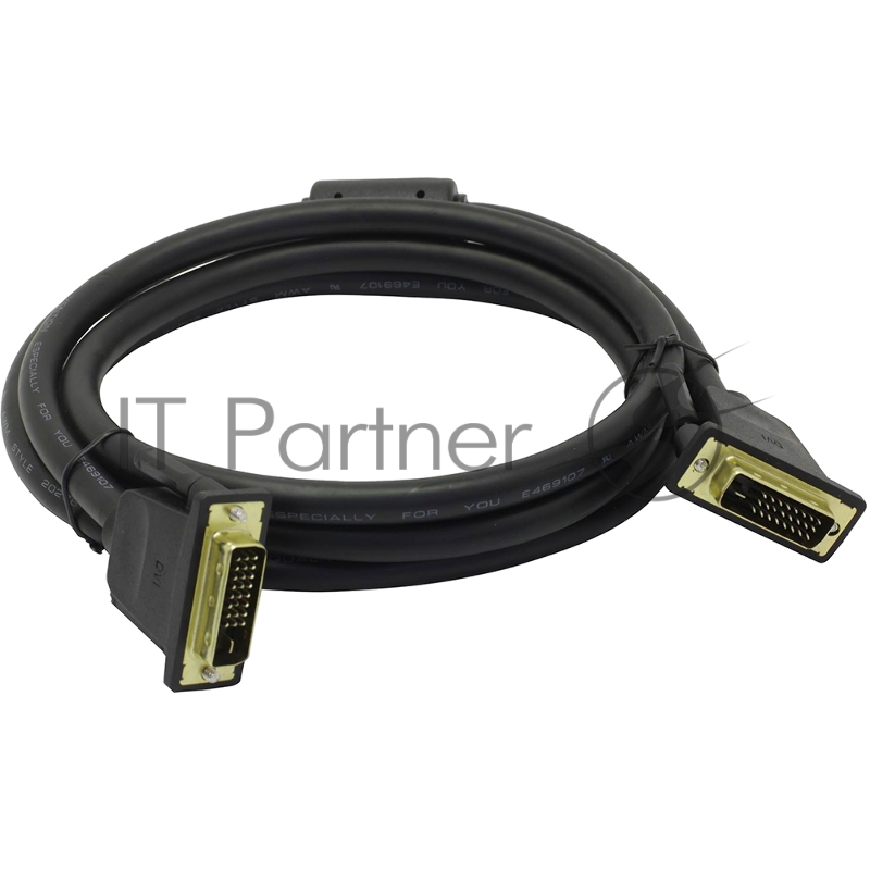 Кабель Vention DVI-D Dual link 25M/25M с ферритовым фильтром - 2м.