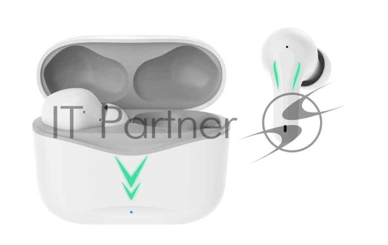 Беспроводные наушники Accesstyle Tornado Gaming White