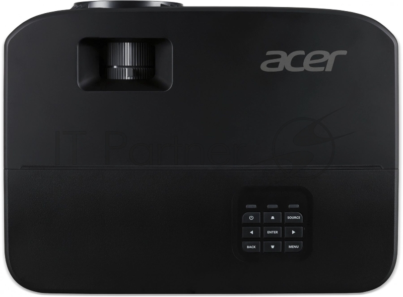 Проектор Acer X1123HP black (DLP, 800x600, 4000Lm, 1.96-2.15:1, 20000:1, VGA, HDMI, Composite, USB-B) (MR.JSA11.001)