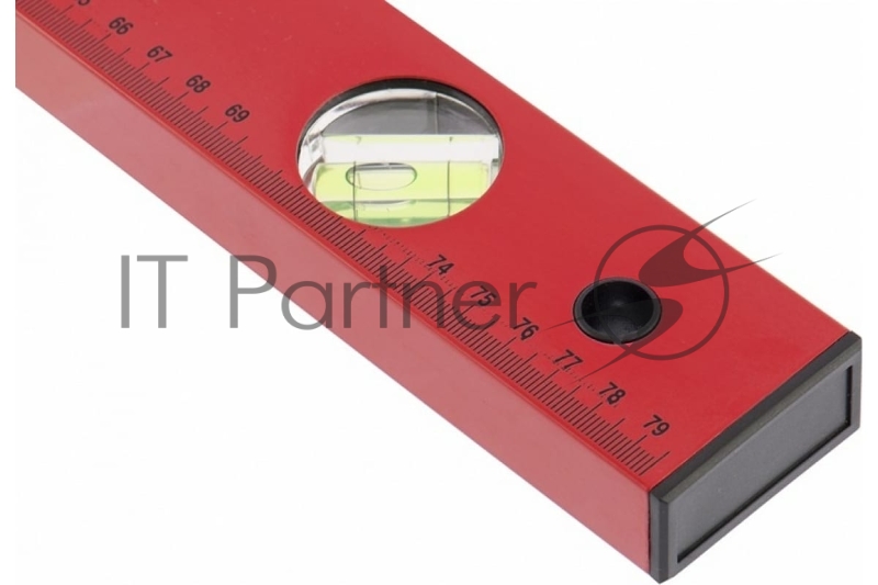 Уровень 800 мм MATRIX 3 глазка, линейка, алюминиевый, красный, 33226