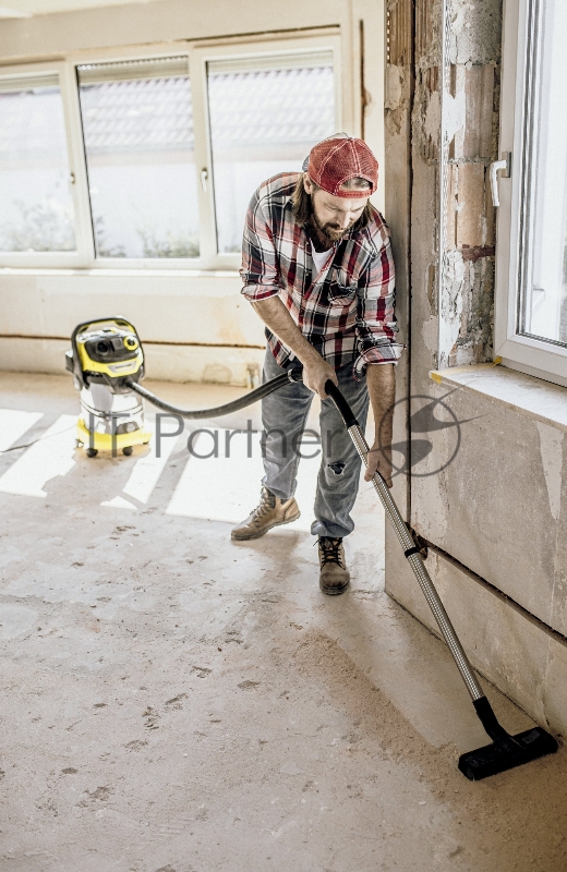 Строительный пылесос Karcher WD 6 P S V-30/6/22/T 1300Вт (уборка: сухая/сбор воды) желтый